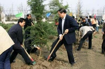 雁栖湖植树基地